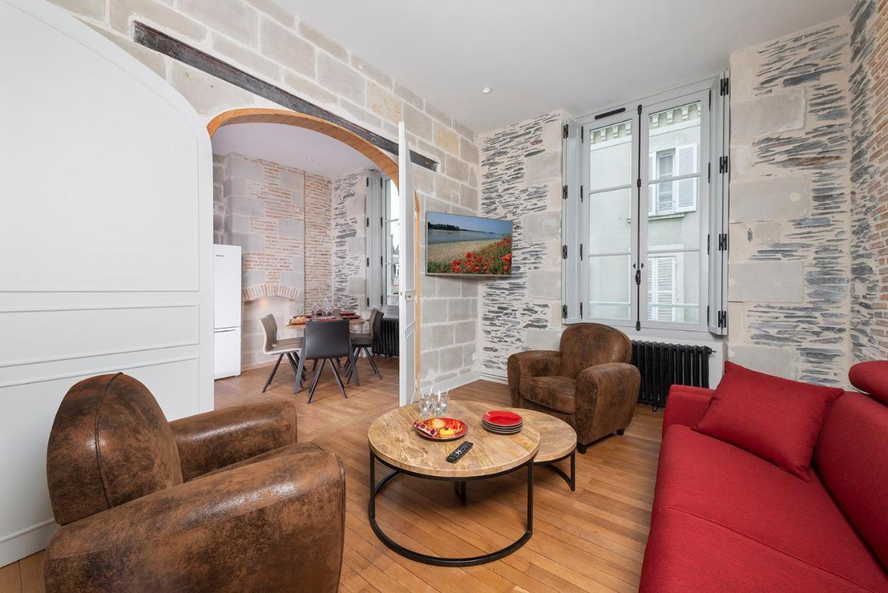Appartements Lumineux Et Charmants En Coeur De Ville Анже Стая снимка
