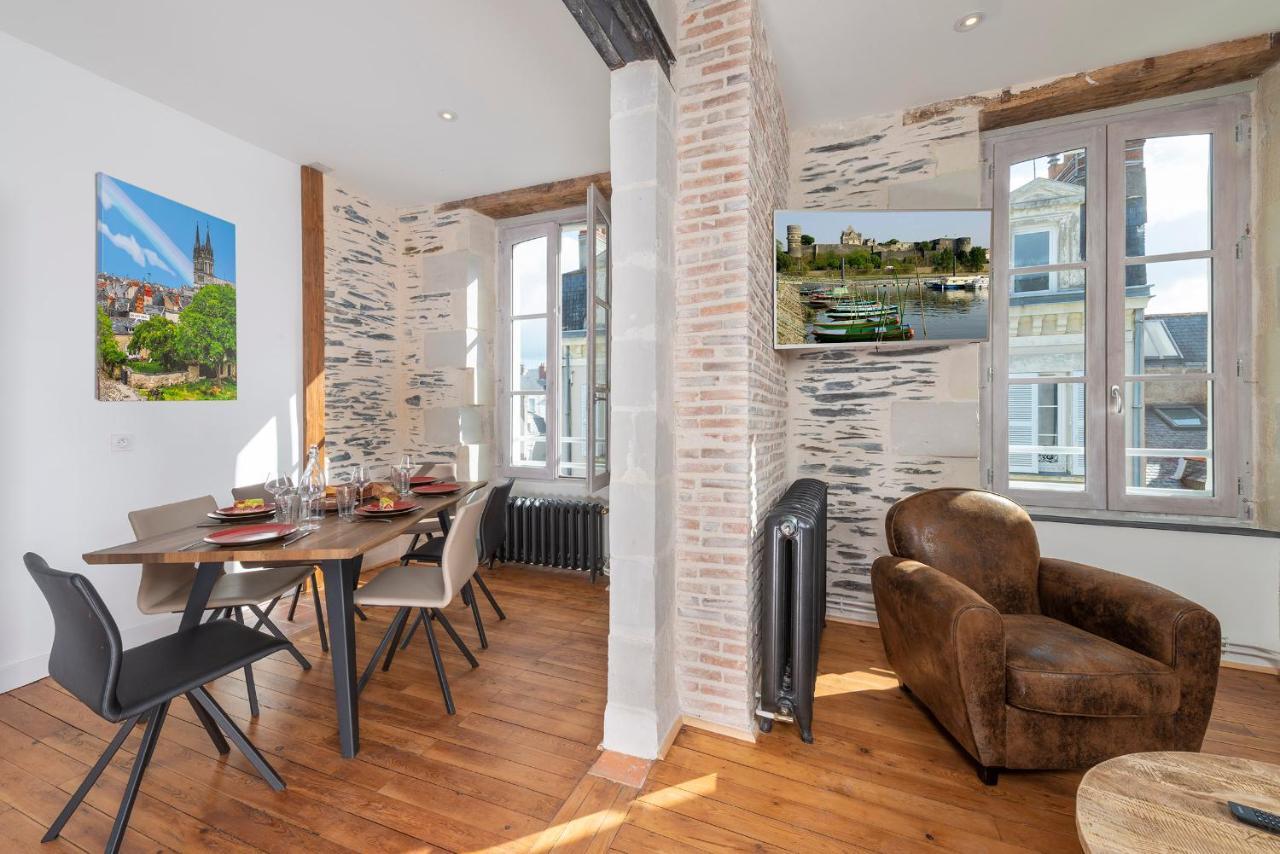 Appartements Lumineux Et Charmants En Coeur De Ville Анже Екстериор снимка