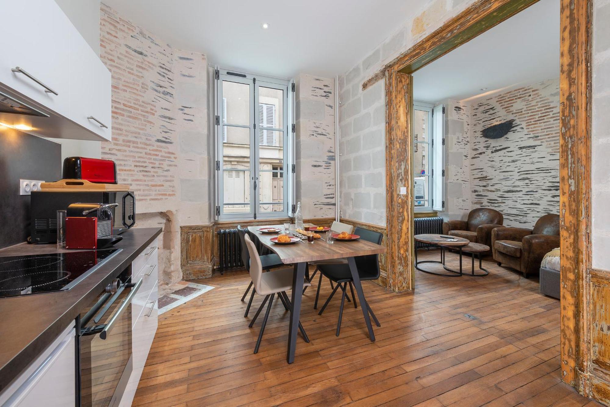 Appartements Lumineux Et Charmants En Coeur De Ville Анже Стая снимка